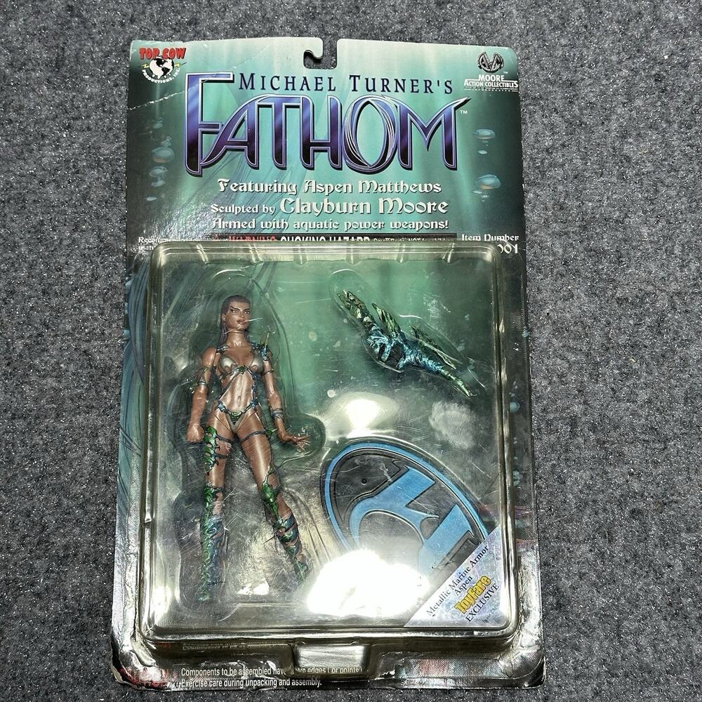 Fathom Aspen Matthew’s Action Figure (1999) Clayburn Moore ToyFare Exclusive! OS